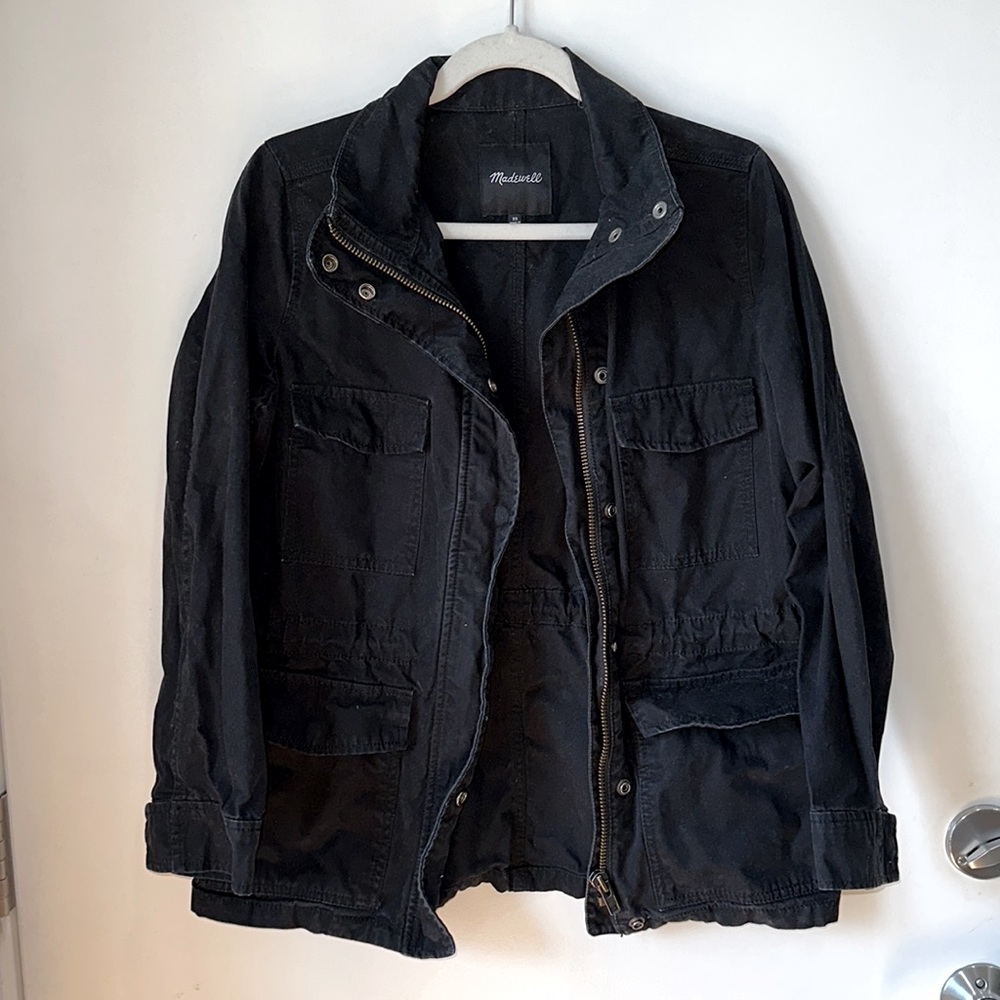 MADEWELL black lightweight jacket xs